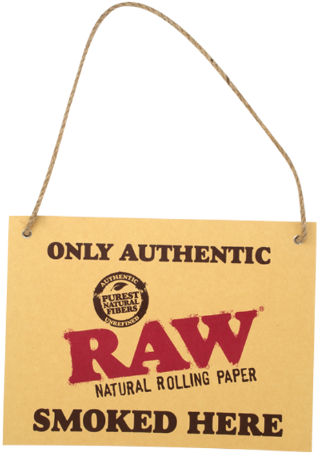 RAW RAW Door Signs at The Cloud Supply