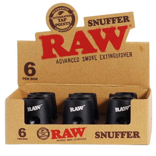 RAW Raw Magnetic Aluminum Snuffer Display - 6ct at The Cloud Supply