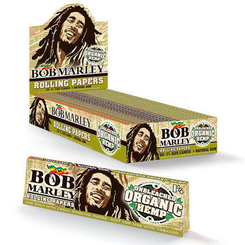 Bob Marley Bob Marley Unbleached Rolling Papers - 1 1/4 - 25pk at The Cloud Supply