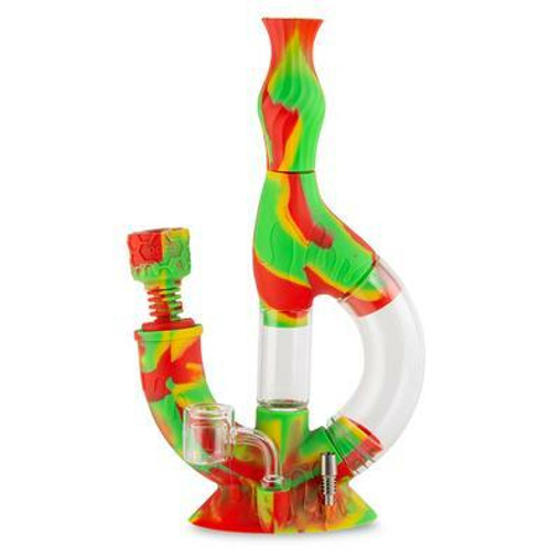 Ooze Ooze Echo Silicone Water Pipe and Nectar Collector at The Cloud Supply