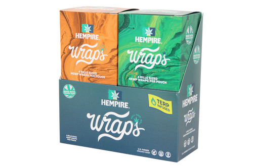 Hempire 2 Wide Terpene-Infused Hemp Wrap Combo  at The Cloud Supply