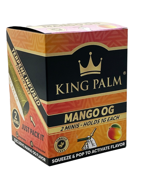 King Palm King Palm Cones Mini Size 2ct - 20 Packs Per Display - Mango OG at The Cloud Supply