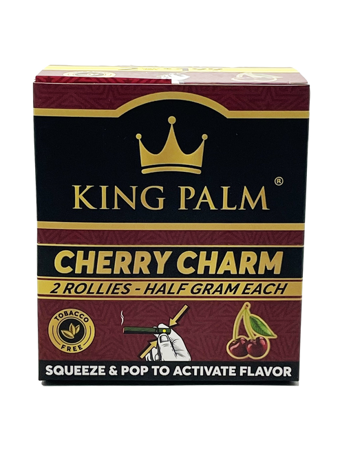 King Palm King Palm Cones Rollie Size 2ct - 20 Packs Per Display - Cherry Charm at The Cloud Supply