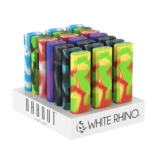 White Rhino Dab Out Display - 21ct  at The Cloud Supply