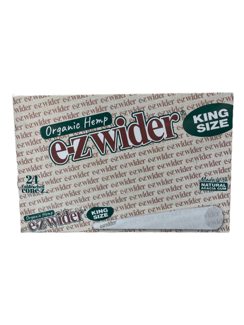 EZ Wider EZ Wider Organic Hemp Cones King Size - 24ct at The Cloud Supply