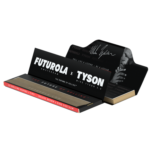 Futurola Tyson 2.0 x Futurola King Size Papers With Filters - 24pk  at The Cloud Supply