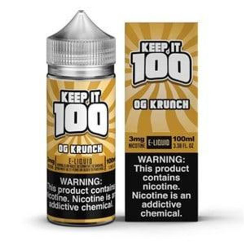 Keep It 100 Synthetic E-Liquid 100mL  at The Cloud Supply