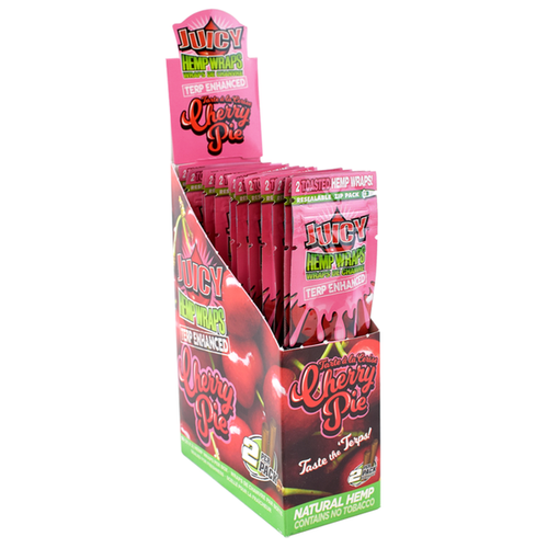 Juicy Jay Terpene Infused Hemp Wraps 25pk - 2 Per Pack  at The Cloud Supply