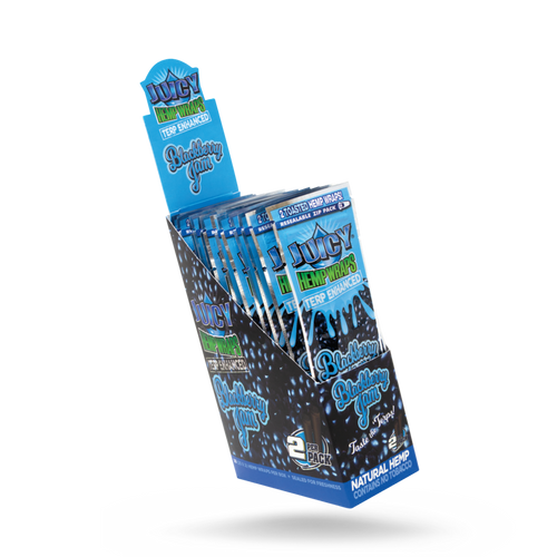 Juicy Jay Terpene Infused Hemp Wraps 25pk - 2 Per Pack at The Cloud Supply