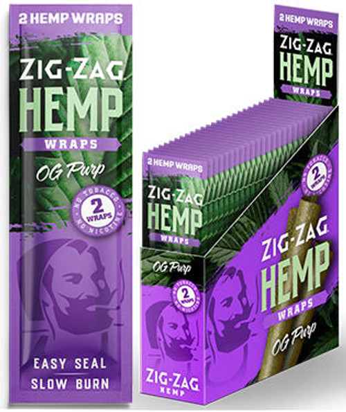 Zig Zag Hemp Wraps NPP - 25pk at The Cloud Supply