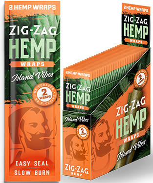 Zig Zag Hemp Wraps NPP - 25pk at The Cloud Supply