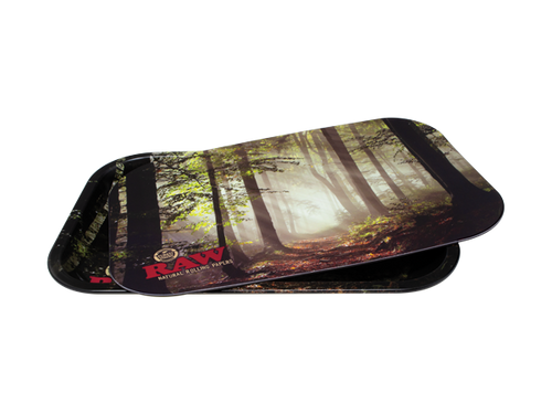 RAW Raw Small Rolling Tray Cover - Forest at The Cloud Supply