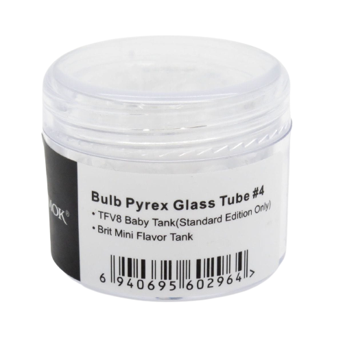 SMOK Smok Baby Bulb Pyrex Glass Tube #4  at The Cloud Supply