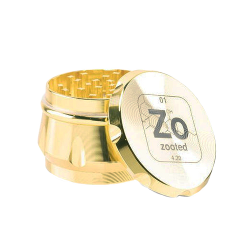 Zooted Premium 4 Piece Grinder 63mm  at The Cloud Supply