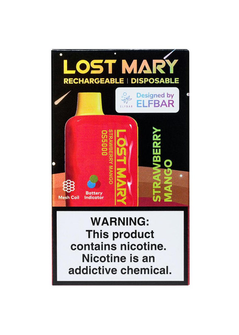  Lost Mary OS5000 Rechargeable Disposable - 5% 5000 Puffs - 10pk  at The Cloud Supply