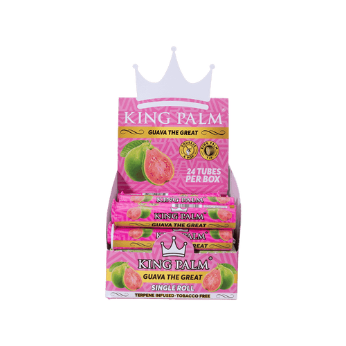 King Palm Mini Cones 1ct - 24 Packs Per Display - Guava The Great  at The Cloud Supply