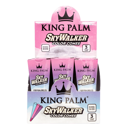 King Palm Skywalker Color Cones King Size 3ct -  30 Packs Per Display  at The Cloud Supply