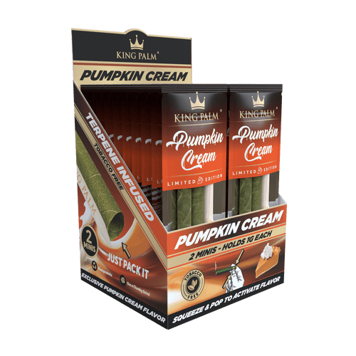 King Palm Mini Cones Pumpkin 20pk - 2 Per Pack  at The Cloud Supply