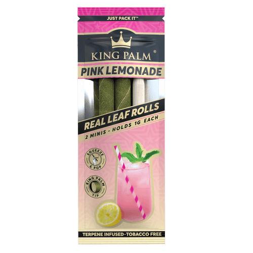 King Palm Mini Cones Pink Lemonade 20pk - 2 Per Pack  at The Cloud Supply