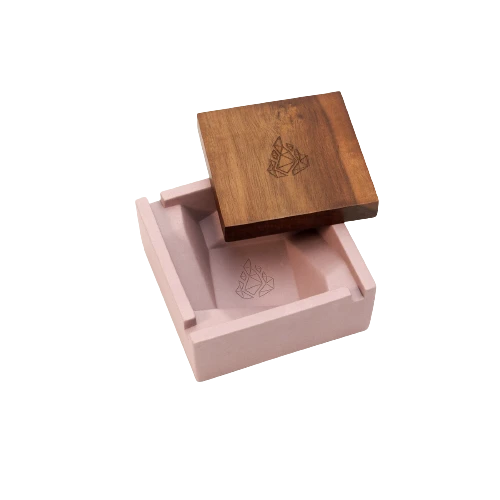 BRNT Designs Briq Concrete Ash Tray BRNT Designs Smoke Shop The Cloud Supply