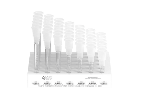  White Rhino Hybrid Glass on Downstem 42ct Display  at The Cloud Supply