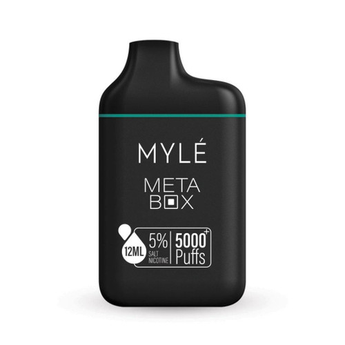 Myle Meta Box Disposables - 5% 5000 puffs - 10pk Myle Disposables The Cloud Supply