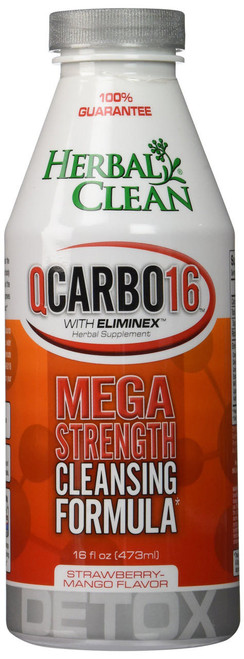  Herbal Clean Q Carbo Strawberry Mango 16oz (Q-C-STR)  at The Cloud Supply