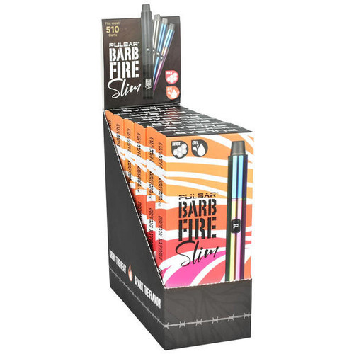  Pulsar Barb Fire Slim Variable Voltage 2-in-1 Vape 800mAh - 6ct Display  at The Cloud Supply