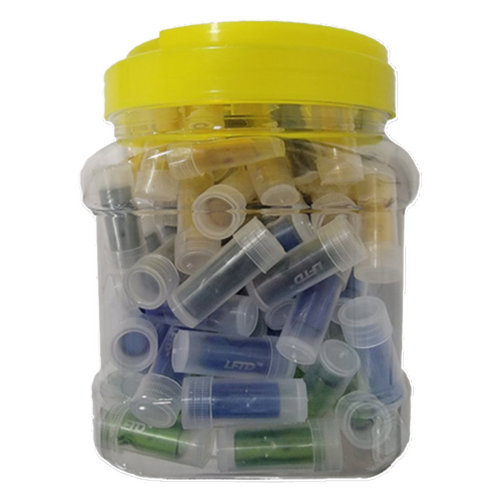  LFTD Glass Tips Jar 120ct - Assorted Colors  at The Cloud Supply