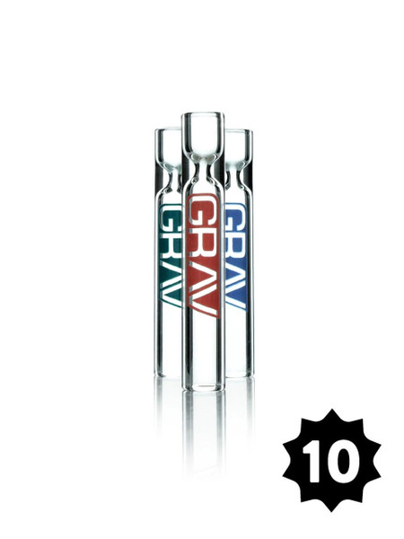  Grav Taster Clear 12mm - 10pk  at The Cloud Supply