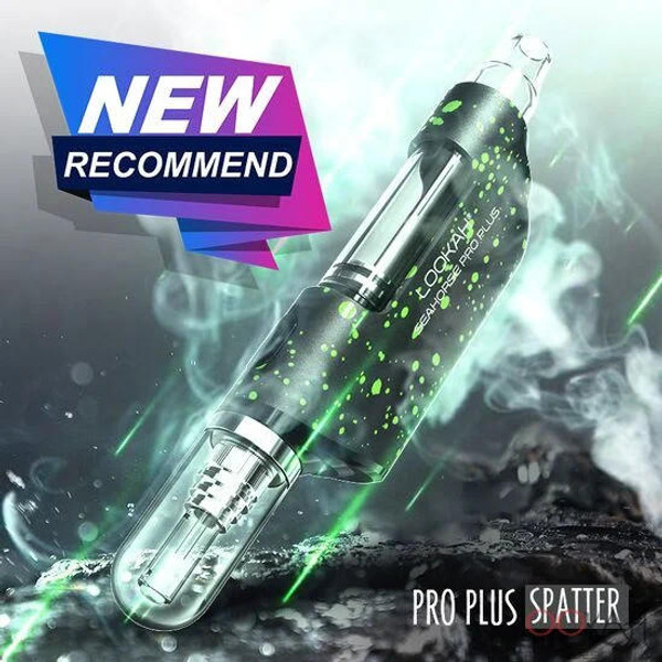  Lookah Seahorse Pro Plus Vaporizer Spatter Edition  at The Cloud Supply