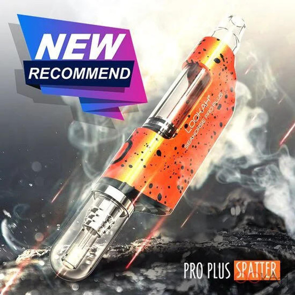  Lookah Seahorse Pro Plus Vaporizer Spatter Edition  at The Cloud Supply