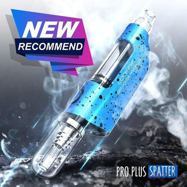  Lookah Seahorse Pro Plus Vaporizer Spatter Edition  at The Cloud Supply