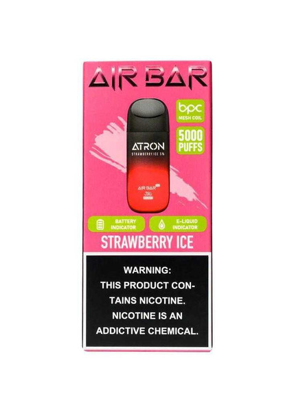  Air Bar Atron Disposable - 5% 5000 Puffs - 10ct  at The Cloud Supply