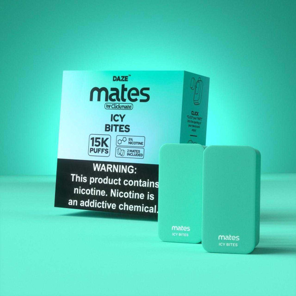 7Daze 7 Daze Clickmate Mates Pods - 5% 15,000 Puffs - 2ct 5pk  at The Cloud Supply