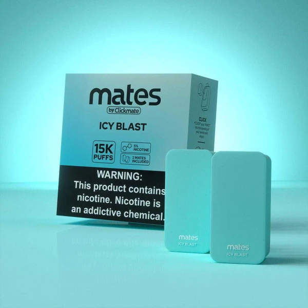 7Daze 7 Daze Clickmate Mates Pods - 5% 15,000 Puffs - 2ct 5pk  at The Cloud Supply
