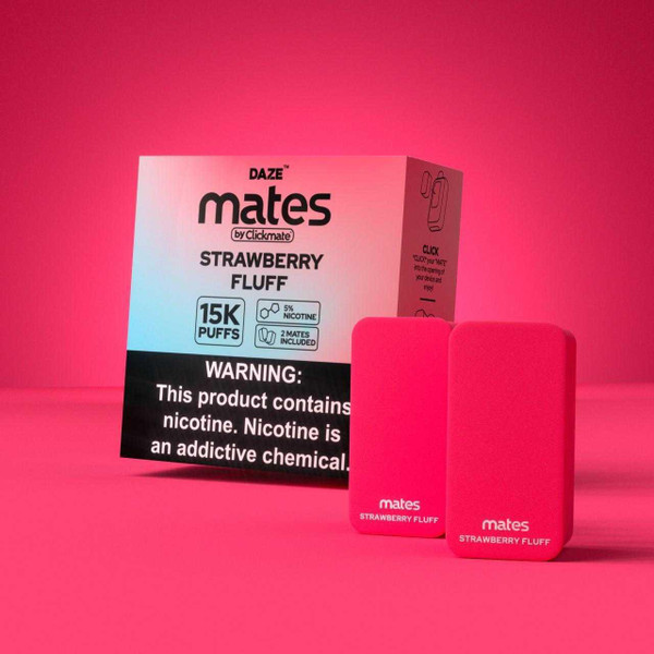 7Daze 7 Daze Clickmate Mates Pods - 5% 15,000 Puffs - 2ct 5pk  at The Cloud Supply