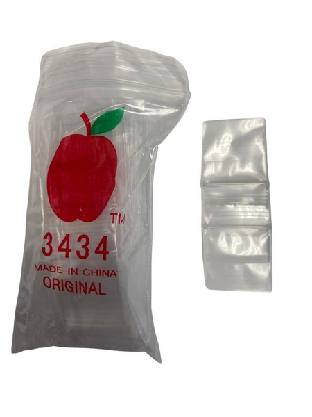 Apple Bags Smell Proof Zipper Bags - 10ct | Wholesale Prices