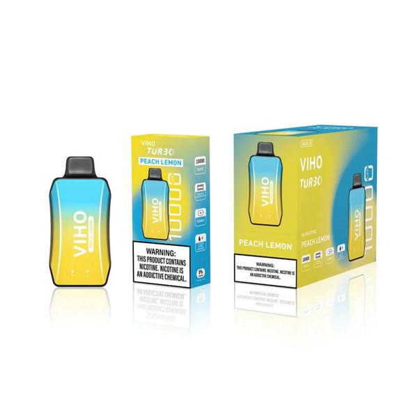  VIHO Turbo Satin Disposable - 5% 10,000 Puffs - 5ct  at The Cloud Supply