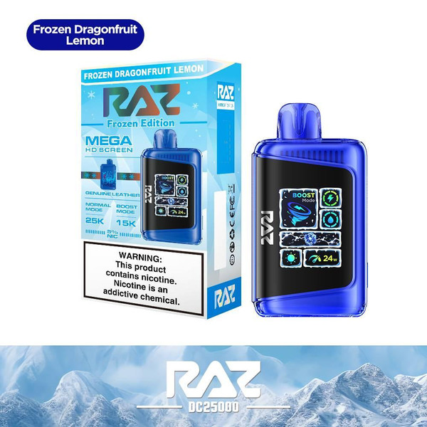  Raz LTX25000 Disposable Vape - 5% 25,000 Puffs -  5pk  at The Cloud Supply
