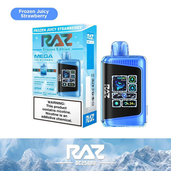 Raz LTX25000 Disposable Vape - 5% 25,000 Puffs -  5pk  at The Cloud Supply