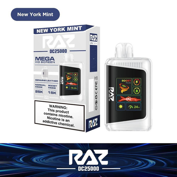  Raz LTX25000 Disposable Vape - 5% 25,000 Puffs -  5pk  at The Cloud Supply