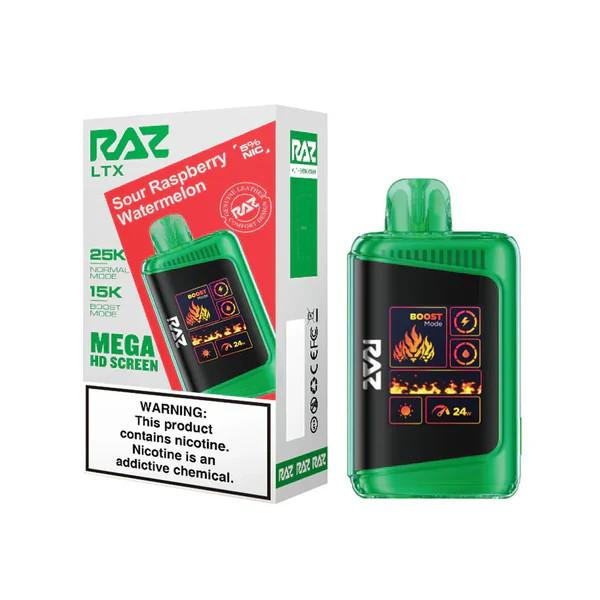 Raz LTX25000 Disposable Vape - 5% 25,000 Puffs -  5pk  at The Cloud Supply