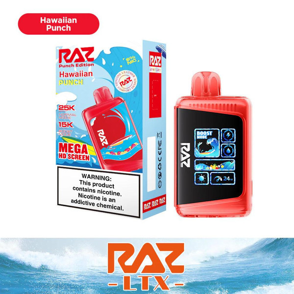  Raz LTX25000 Disposable Vape - 5% 25,000 Puffs -  5pk  at The Cloud Supply