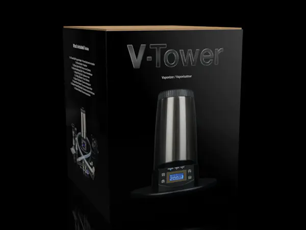 Arizer V Tower Dry Material Desktop Vaporizer