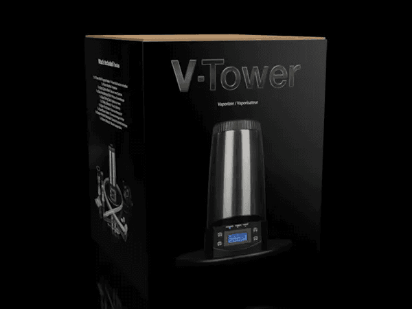  Arizer V Tower Dry Material Desktop Vaporizer  at The Cloud Supply