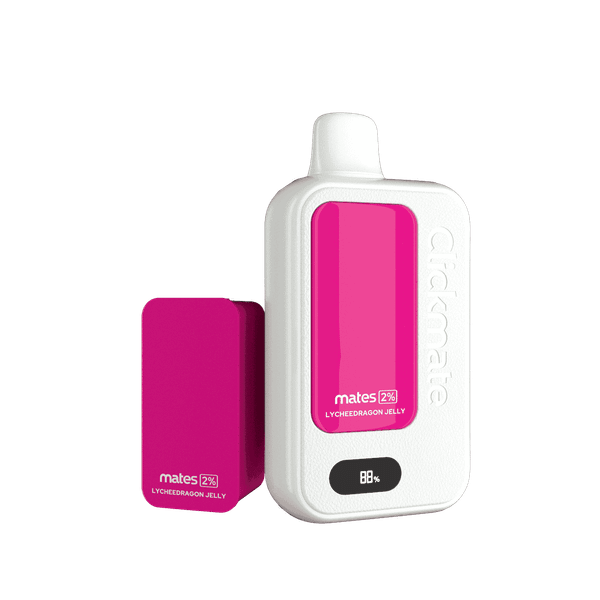 7Daze 7 Daze Clickmate Starter Kit - 2% 15,000 Puffs - 5pk  at The Cloud Supply