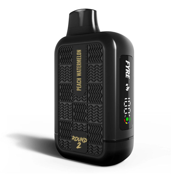  Tyson 2.0 Round 2 Disposable 5% 16ml 650mAh 7500 Puffs With FYRE Mesh Coil & LCD display 10ct  at The Cloud Supply
