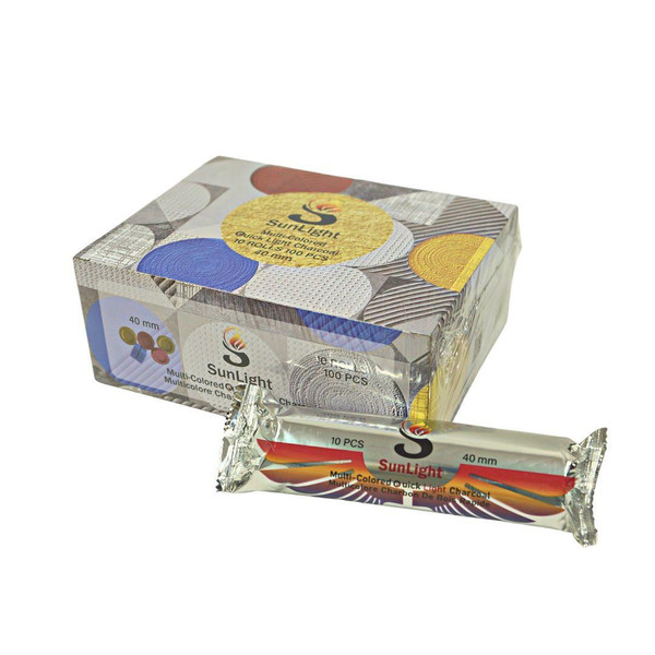  Sunlight Multi Colored Charcoal 40mm Large  at The Cloud Supply