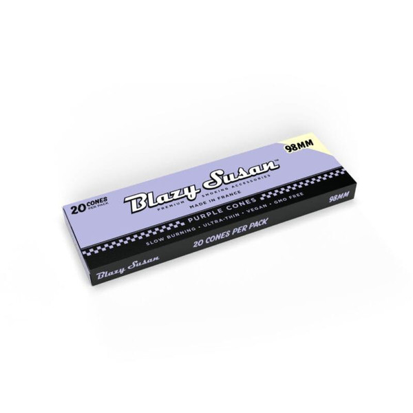  Blazy Susan Purple Cones 98mm 12pk 20ct  at The Cloud Supply